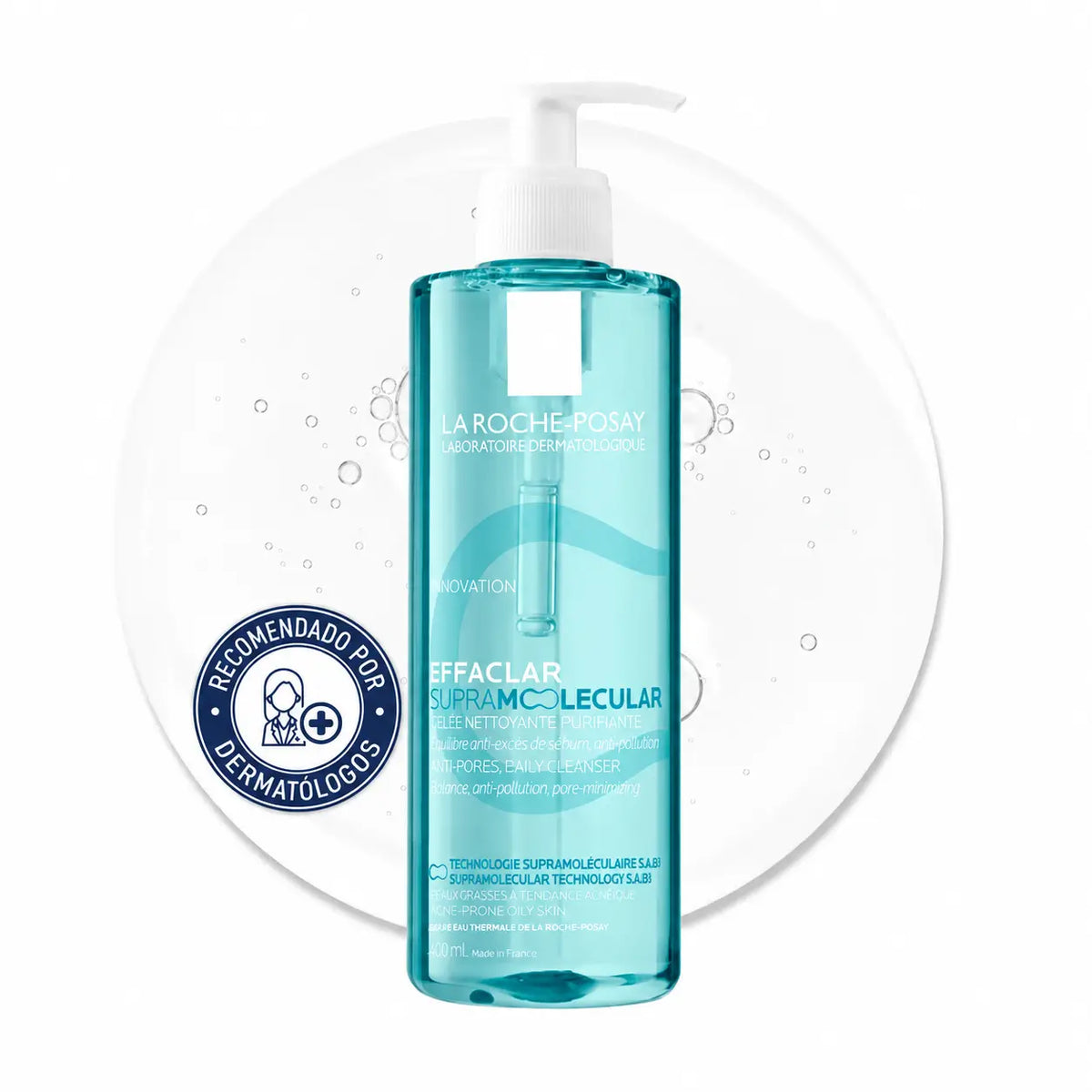 La Roche-Posay Effaclar Supramolecular Gel Καθαριστικό, 400 ml
