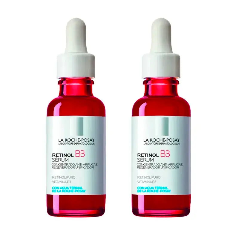 La Roche Posay Retinol B3 Ορός κατά των ρυτίδων, Συσκευασία 2 x 30 ml