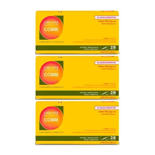 Labcatal Cobre, 3X28 φιαλίδια 