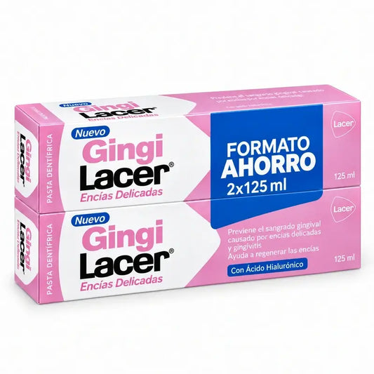 Lacer Οδοντόκρεμα Gingilacer Duplo, 125 ml