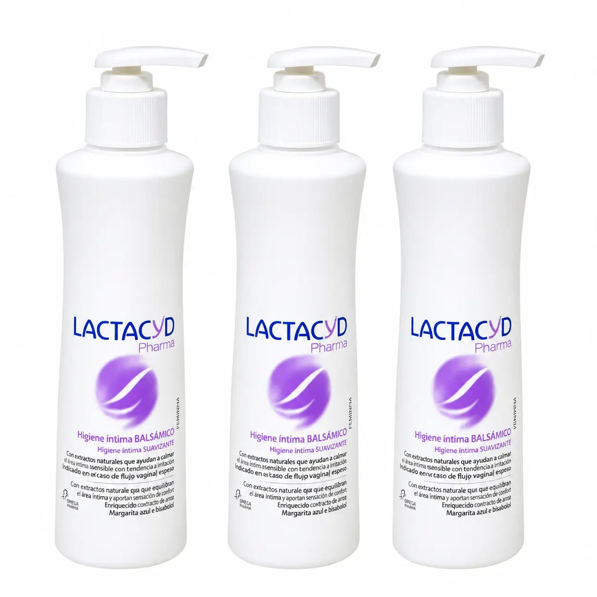 Lactacyd Pharma  Τριπλή Προϊόντα Εσωτερικής Υγιεινής με βάλσαμο 3 x 250 ml