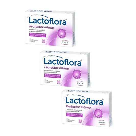 Lactoflora Protector Intimo, συσκευασία 3 x 20 κάψουλες