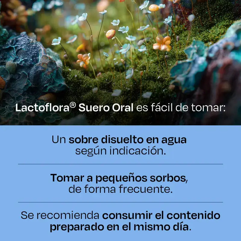 Lactoflora Oral Serum With Probiotics, Prebiotics And Mineral Salts Orange Flavour , 6 Sachets