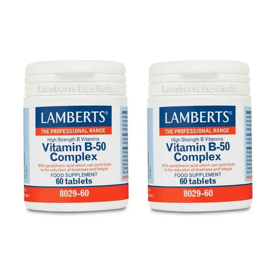 Lamberts Vitamin B-50 Complex, 2X60 δισκία 
