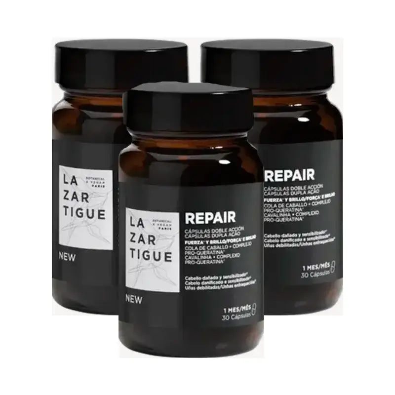 Lazartigue Repair Capsules, Συσκευασία 3 x 30 ml