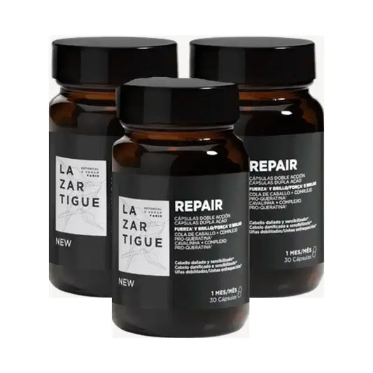 Lazartigue Repair Capsules, Συσκευασία 3 x 30 ml
