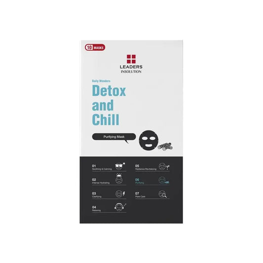 Leaders Daily Wonders Detox And Chill Μάσκα Καθαρισμού, 25 ml