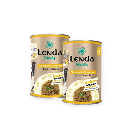 Lenda Foodie Perro Tapena De Granjero, Συσκευασία 2 x 12 x 400 γρ.