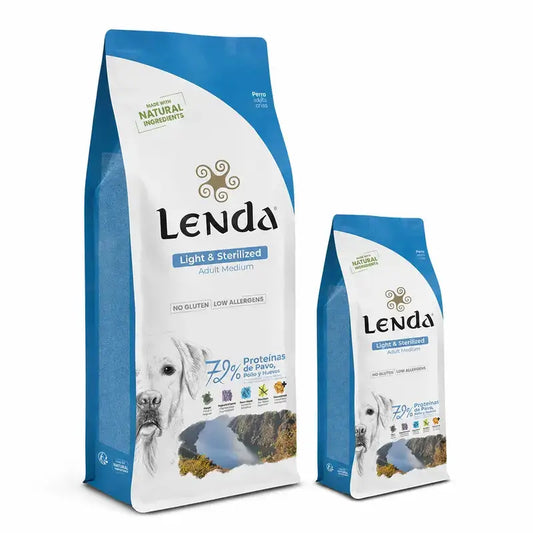 Lenda για ενήλικα σκυλιά Light, 12 kg + 2 kg