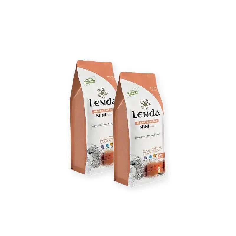 Lenda Perro Mini Atlantic Ψάρι με μπλε χρώμα, Συσκευασία 2x2 kg