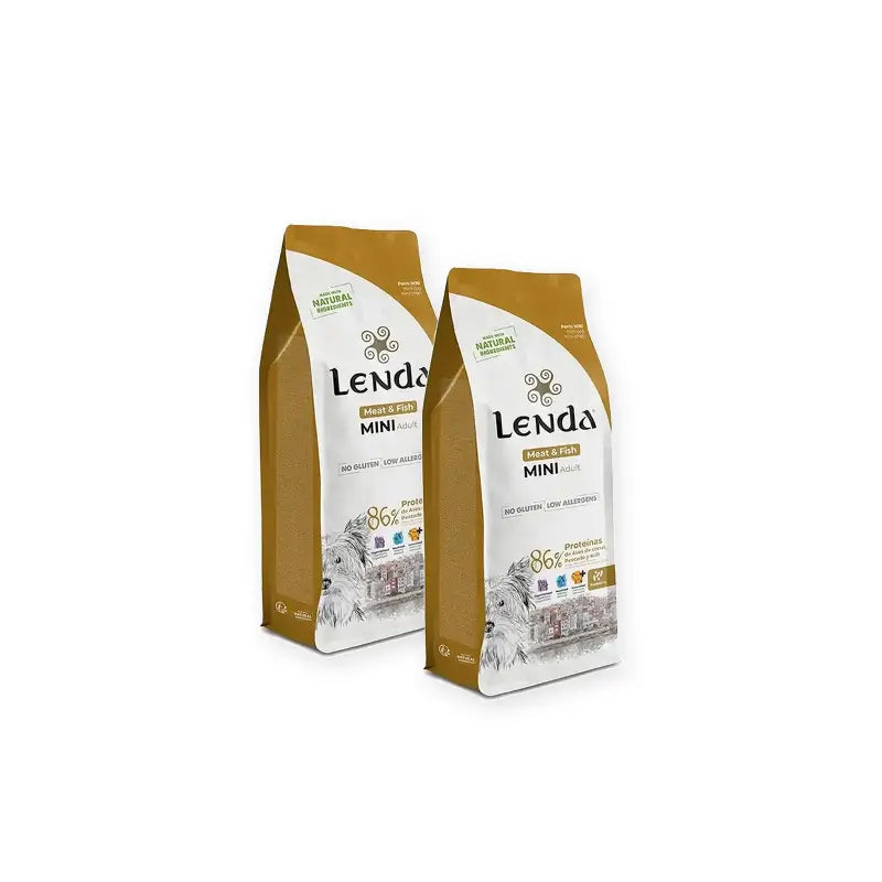Lenda Perro Mini Κρέας και Ψάρι, Συσκευασία 2x2 kg