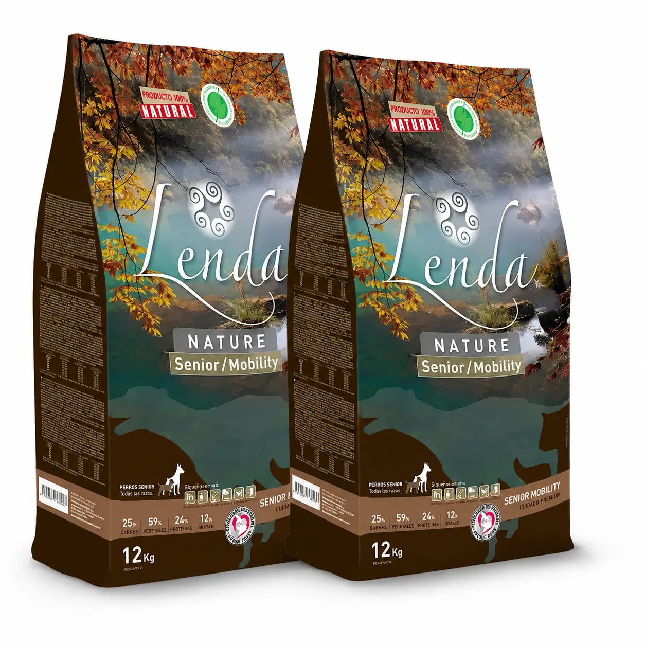 Lenda Perro Nature Senior Mobility, 2 × 12 kg
