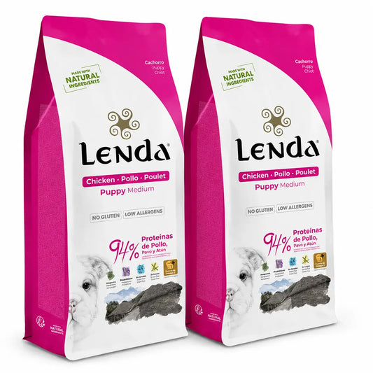 Lenda Perro Puppy, 2 × 2 kg