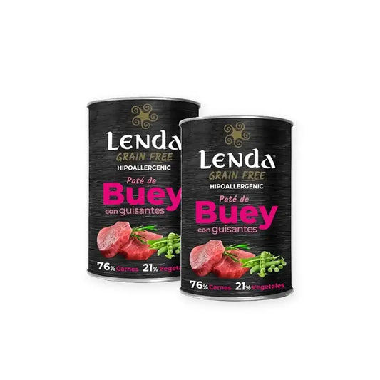 Lenda Wet Perro Buey, Συσκευασία 2 x 12x400 γρ.