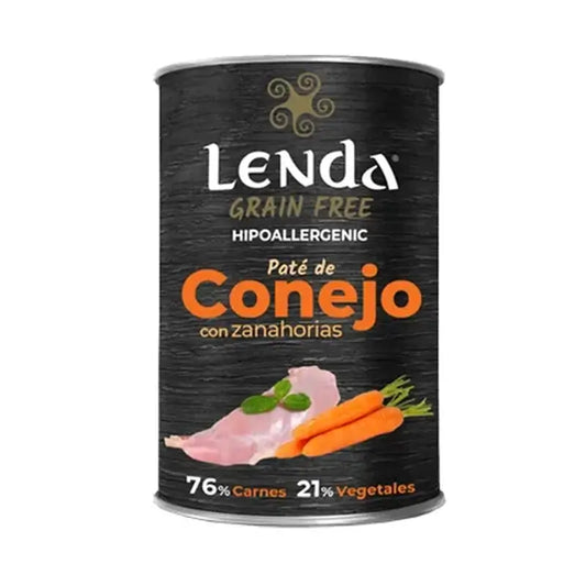 Lenda Wet Σκύλος & Κουνέλι, 12x400 γρ.
