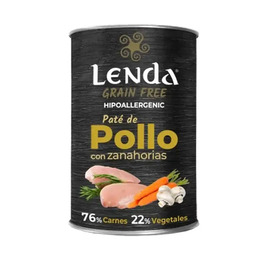 Lenda Wet Σκύλος Κοτόπουλο, 12x400 γρ.