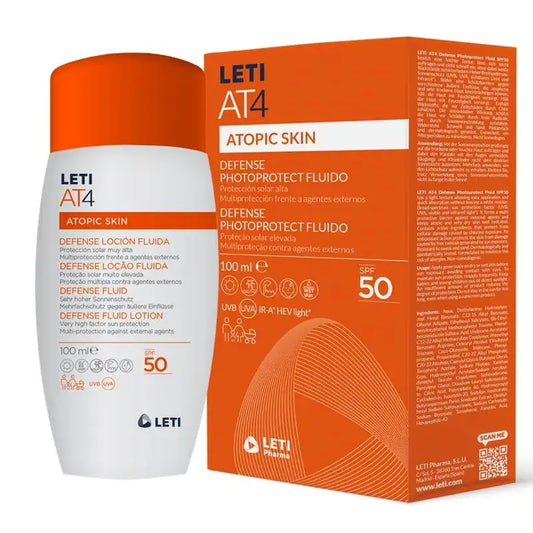 Leti At4 Defense Υγρό Λοσιόν, 100 ml