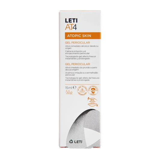 Leti At4 Gel για την περιοχή γύρω από τα μάτια, 15 ml