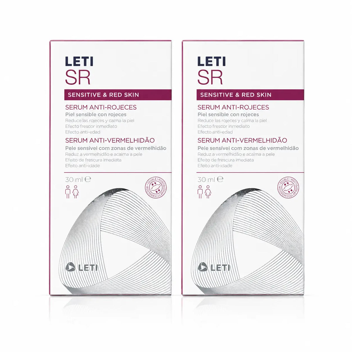 Leti SR Ορός κατά των ερυθροτήτων, 30 ml, συσκευασία 2 τεμαχίων