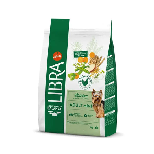 Libra Canine Adult Mini Κοτόπουλο 3Kg, τροφή για σκύλους