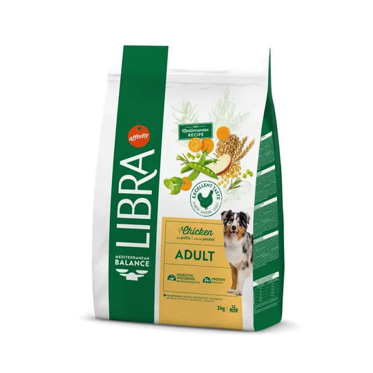 Libra Canine Adult Κοτόπουλο 3Kg, τροφή για σκύλους