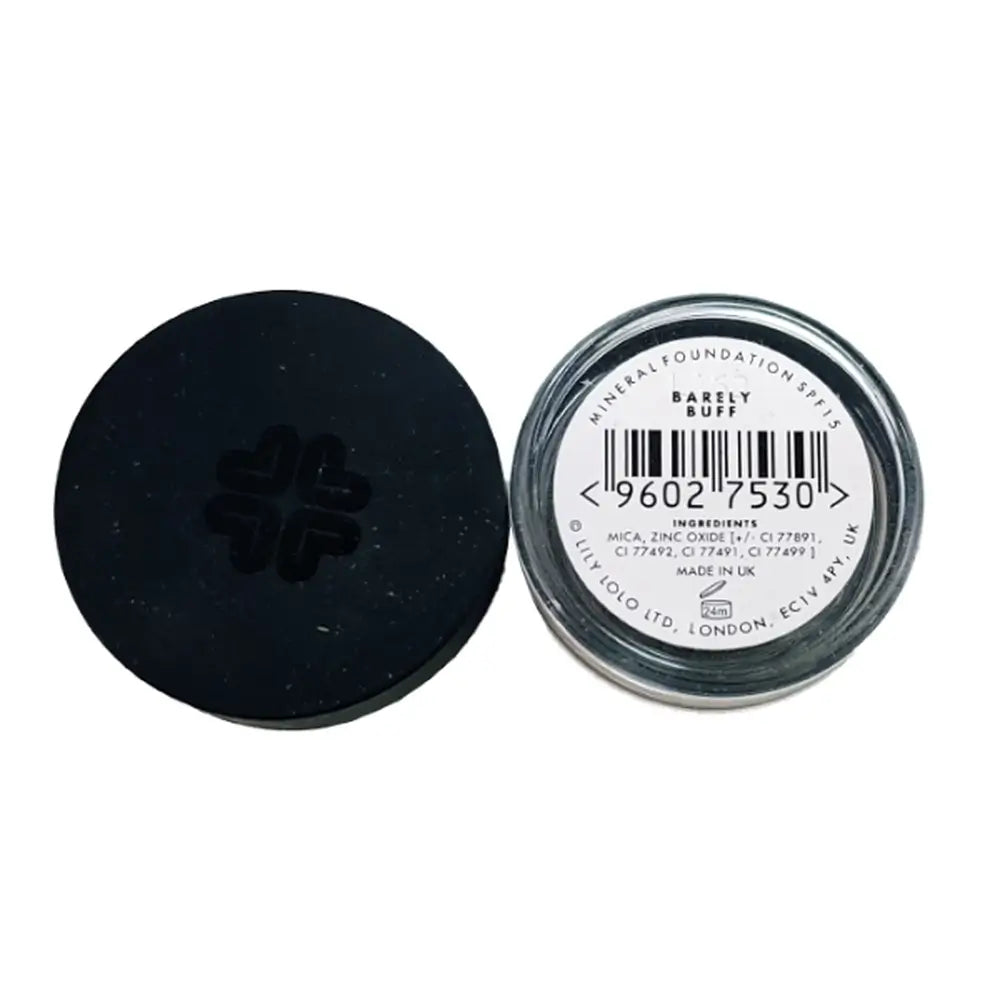 Lily Lolo Μίνι μέγεθος Ορυκτή βάση SPF 15 Barely Buff, 0,75 γρ.