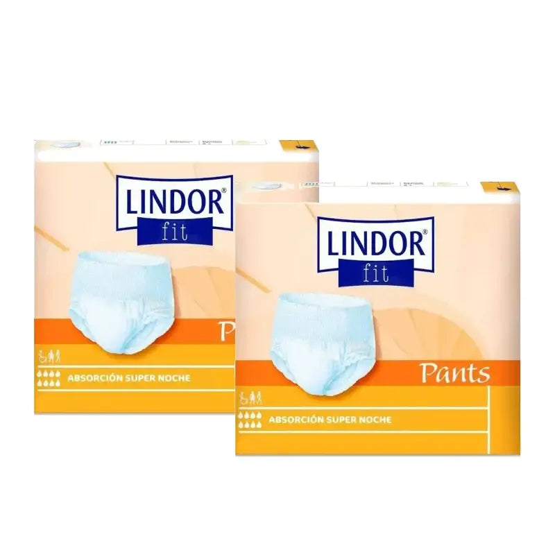 Lindor Πάνες Fit Pants Super Noche Μέγεθος M 80 τεμάχια, συσκευασία των 2