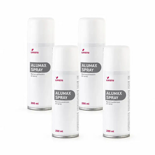Livisto Alumax Σπρέι, συσκευασία 4 x 200 ml