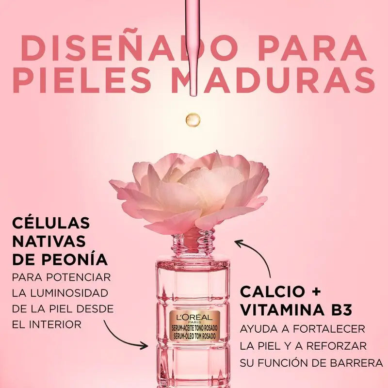 L'Oréal Paris Golden Age Perfect Ροζ Αντιγηραντικό Ορό.