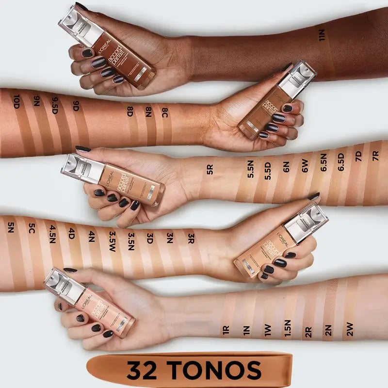 L'Oréal Paris Accord Parfait Βάση μακιγιάζ με υαλουρονικό οξύ 3,5.N