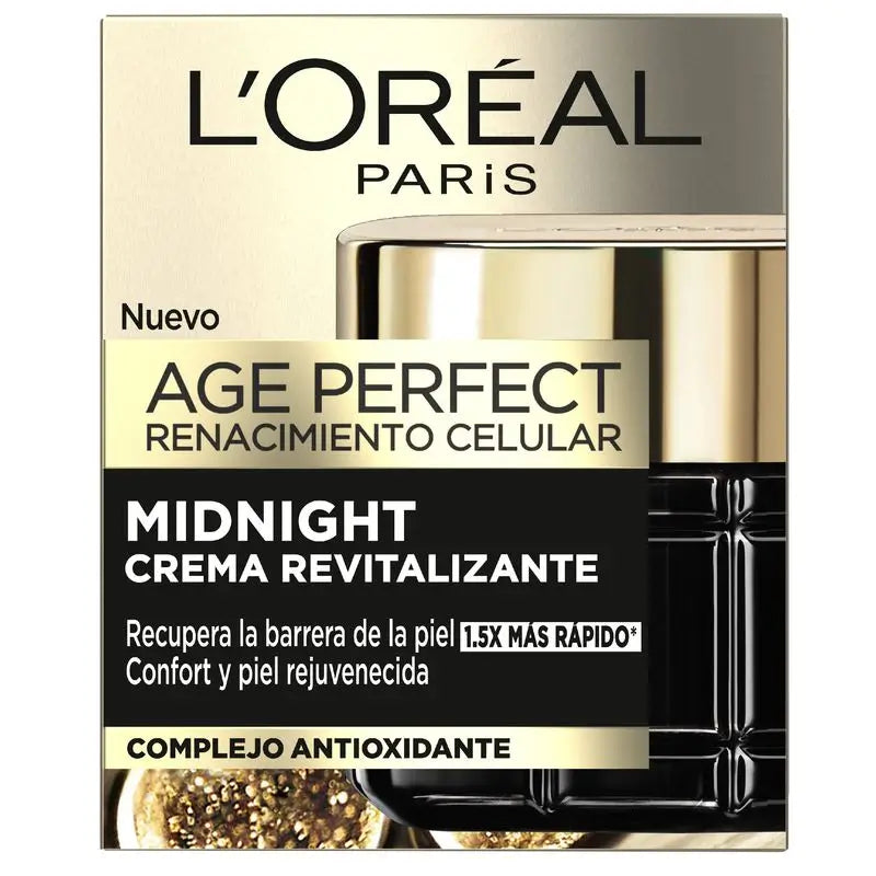 L'Oréal Paris Age Perfect Κυτταρική Αναγέννηση: Αναζωογονητική Κρέμα με Αντιοξειδωτικό Σύμπλεγμα, 50 ml
