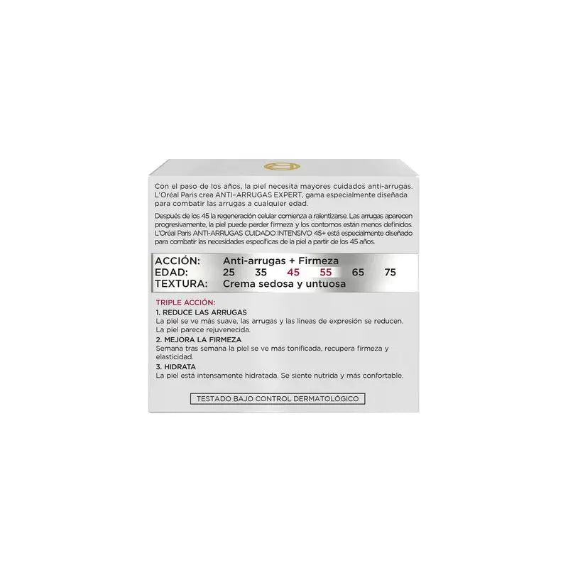 L'Oréal Paris Anti-Wrinkle Expert Ενυδατική Κρέμα Ημέρας +45 ετών - 50 ml