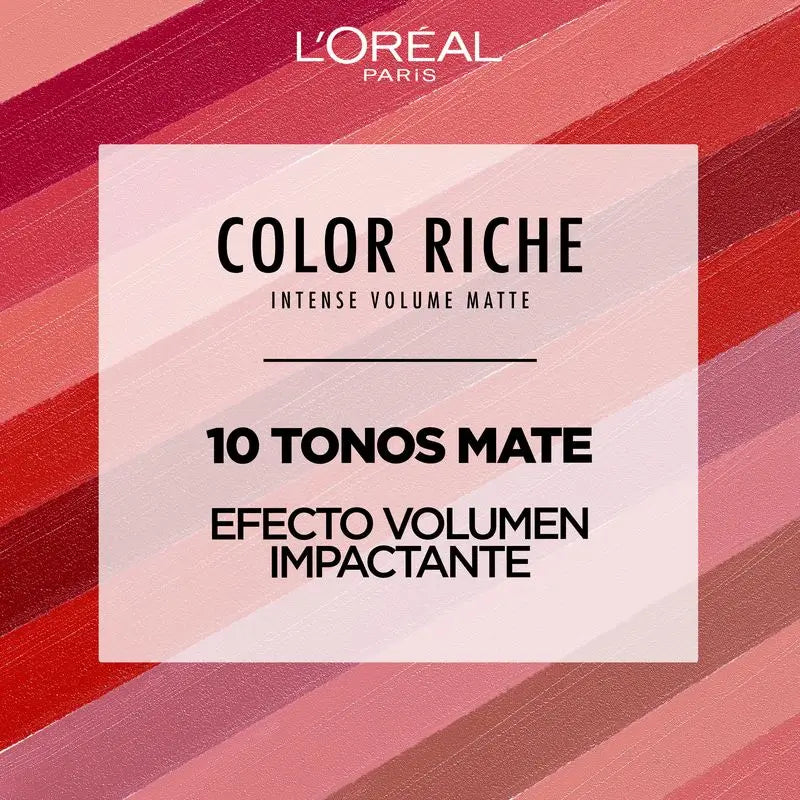 L'Oréal Paris Κραγιόν Color Riche Intense Volume Mate Απόχρωση 480 Plum Dominant