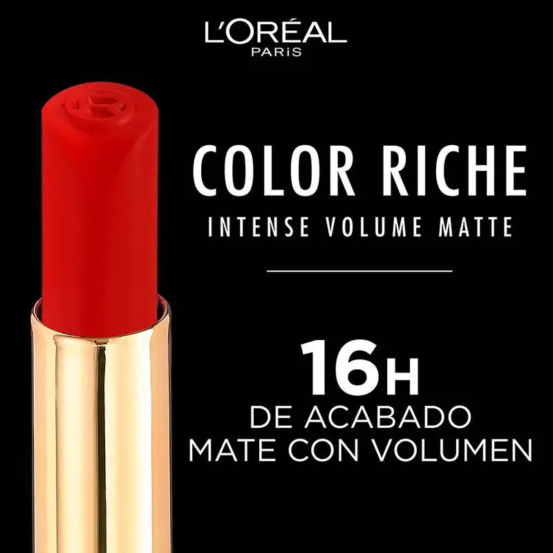 L'Oréal Paris Κραγιόν Color Riche Intense Volume Mate Απόχρωση 602 Nude Admirable
