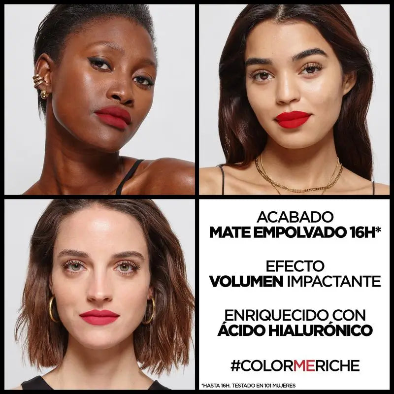 L'Oréal Paris Κραγιόν Color Riche Intense Volume Mate Απόχρωση 602 Nude Admirable
