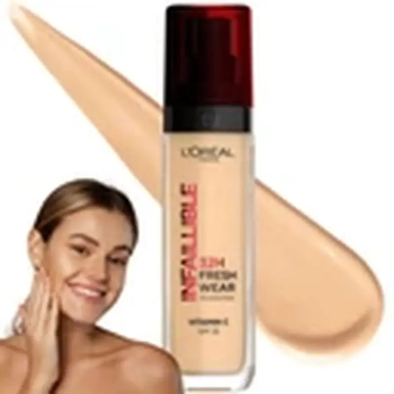 L'Oréal Paris Βάση μακιγιάζ Infaillible 32H Freshwear 30 ml Απόχρωση 125