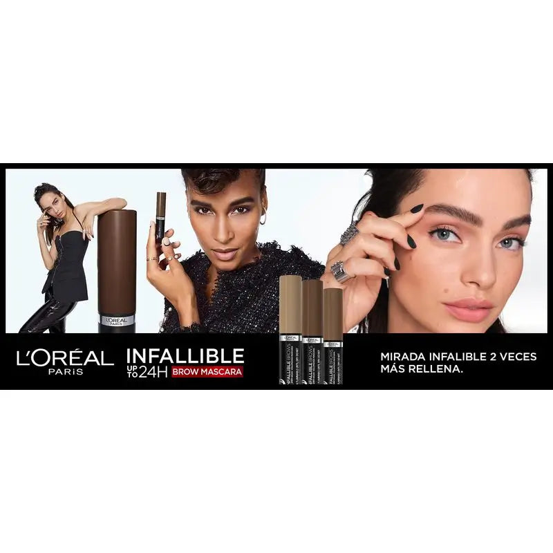 L'Oréal Paris Brow Artist Plum&Set Μάσκαρα φρυδιών 000 Διαφανής