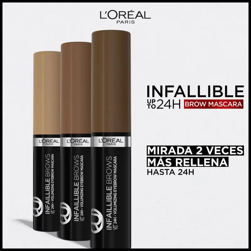 L'Oréal Paris Brow Artist Plum&Set Μάσκαρα φρυδιών 000 Διαφανής