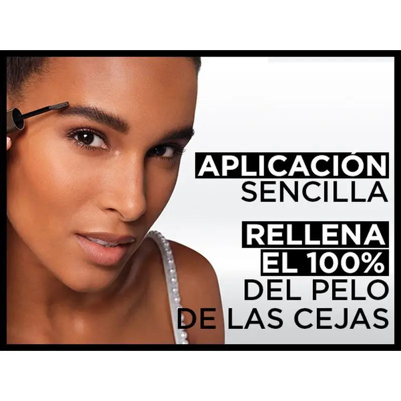 L'Oréal Paris Brow Artist Plum&Set Μάσκαρα φρυδιών 108 Dark Brunette