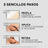 L'Oréal Paris Brow Color Ημιμόνιμη βαφή φρυδιών 1.0 Μαύρο