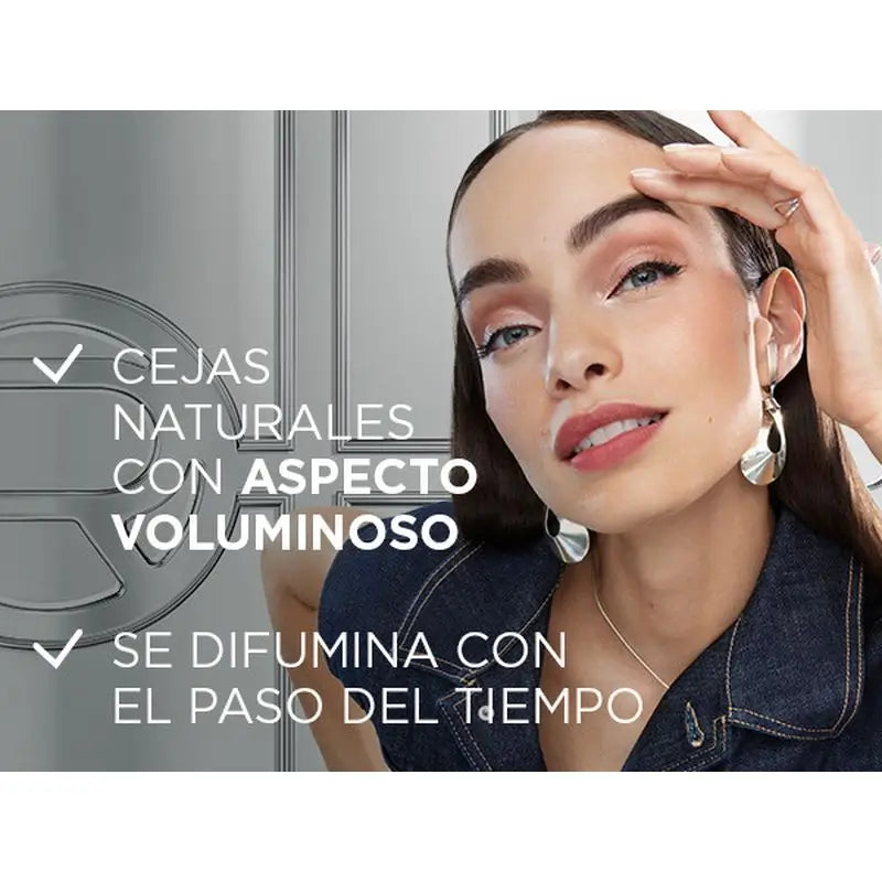 L'Oréal Paris Brow Color Ημιμόνιμη βαφή φρυδιών 1.0 Μαύρο