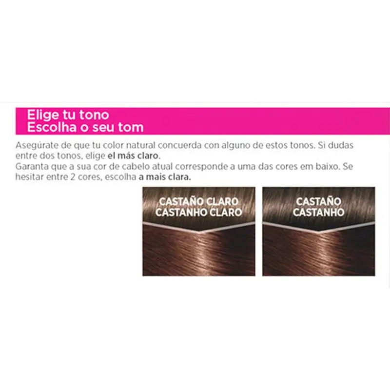 L'Oréal Paris Casting Creme Gloss Baño De Color 500 Ανοιχτό καστανό