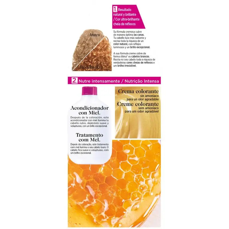 L'Oréal Paris Casting Creme Gloss Baño De Color 834 Κεχριμπαρένιο Ξανθό