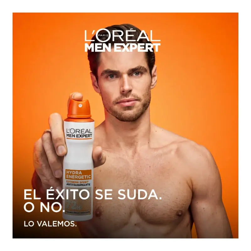 L'Oreal Paris Αποσμητικό σπρέι Hydra Energetic Sport, για άνδρες, 150 ml