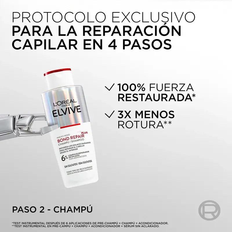 L'Oréal Paris Elvive Bond Repair Plus Σαμπουάν για ενδυνάμωση, 200 ml
