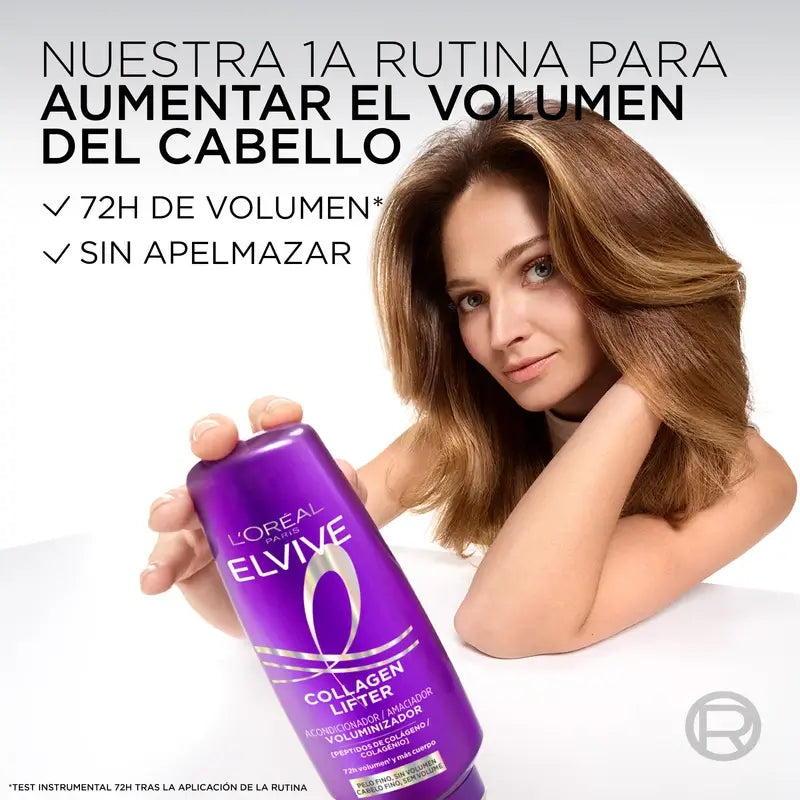 L'Oréal Paris Elvive Collagen Lifter  Μαλακτικό για όγκο, 300 ml