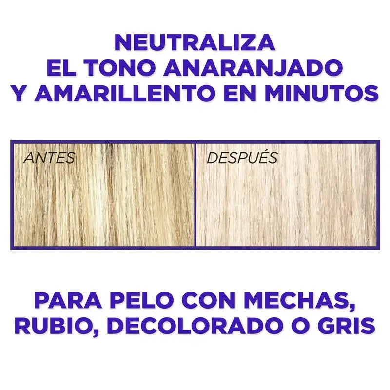L’Oréal Paris Elvive Color Vive Μάσκα: Βιολετί για τόνωση χρώματος σε ξανθά, γκρίζα ή με ανταύγειες μαλλιά, 250 ml