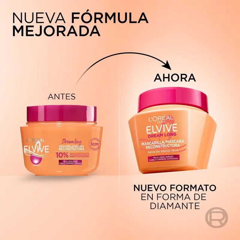 L'Oréal Paris Elvive Dream Long Αναδομητική Μάσκα, 310 ml