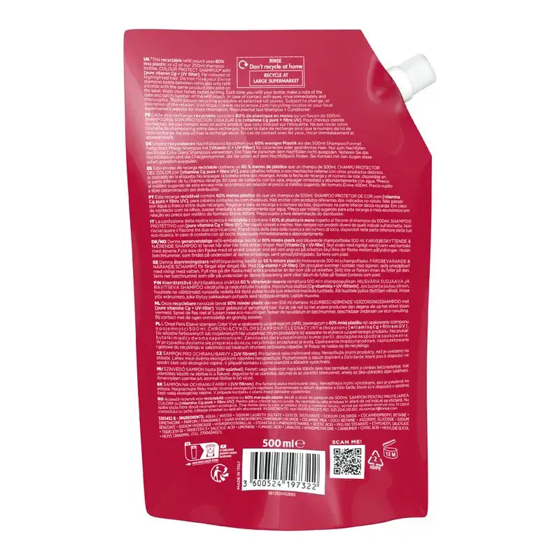 L'Oreal Paris Elvive Ecopack Colorvive 500 ml