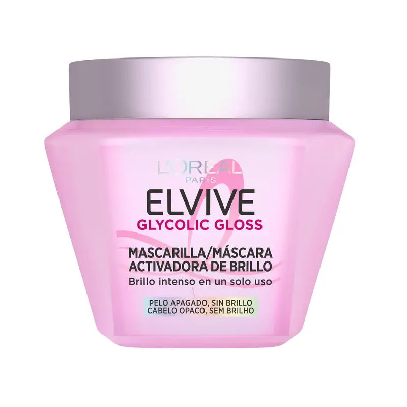 L'Oréal Paris Elvive Glycolic Gloss Μάσκα για λάμψη, 310 ml